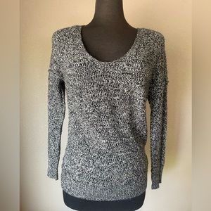 Full Tilt  Black and White Knit Sweater  XS